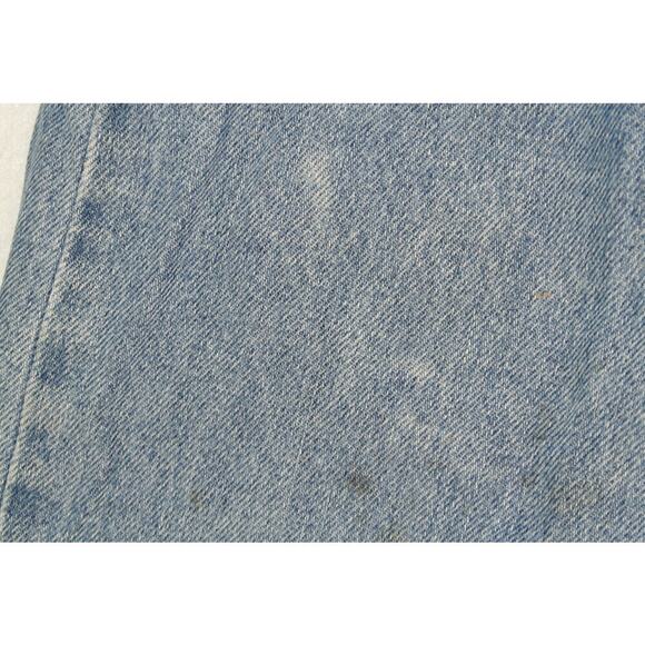 Levi's Men's 505 jeans regular fit 38 x 34 medium wash distressed straight - Picture 6 of 12